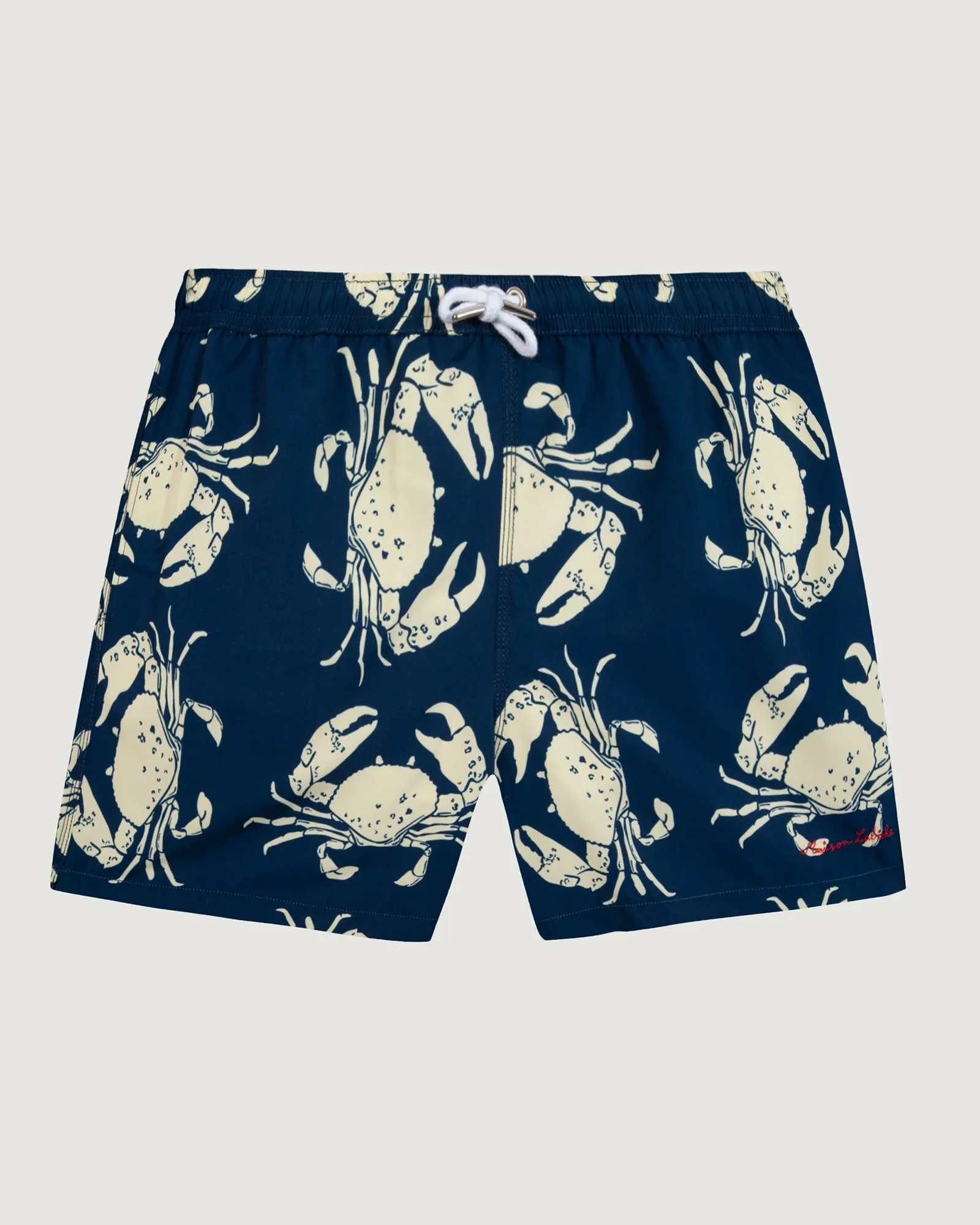 "Crabs" swim shorts maillot sold by Maison Labiche