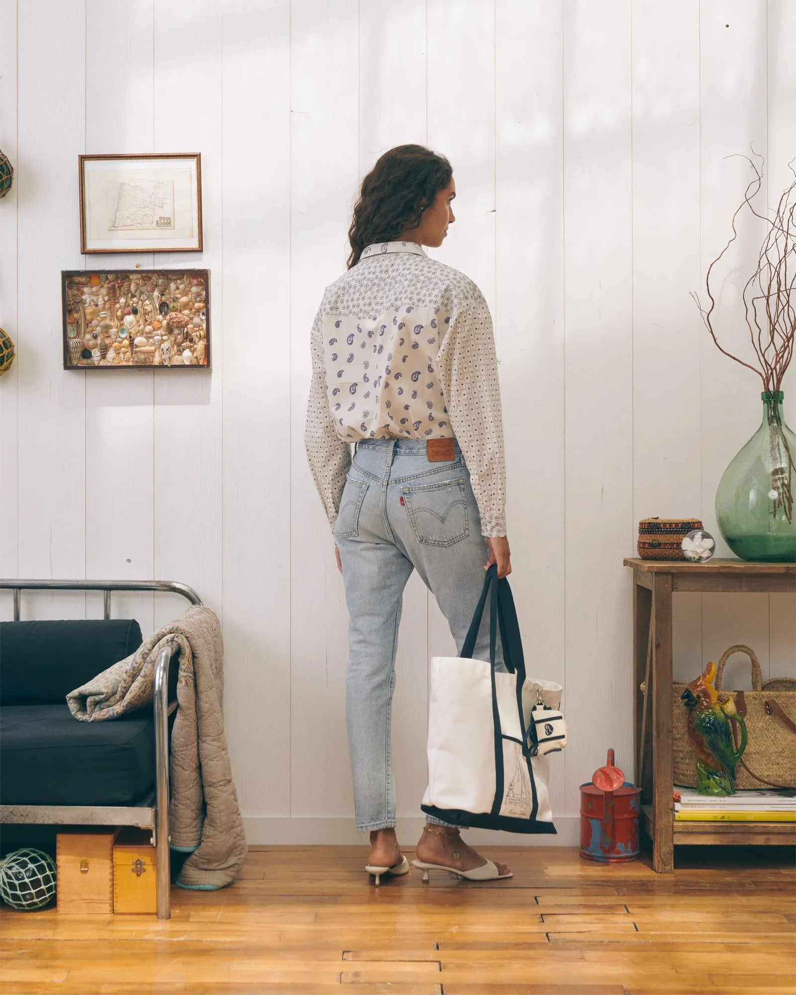 Cashmere Print monselet "poplin" shirt sold by Maison Labiche product image thumbnail 4