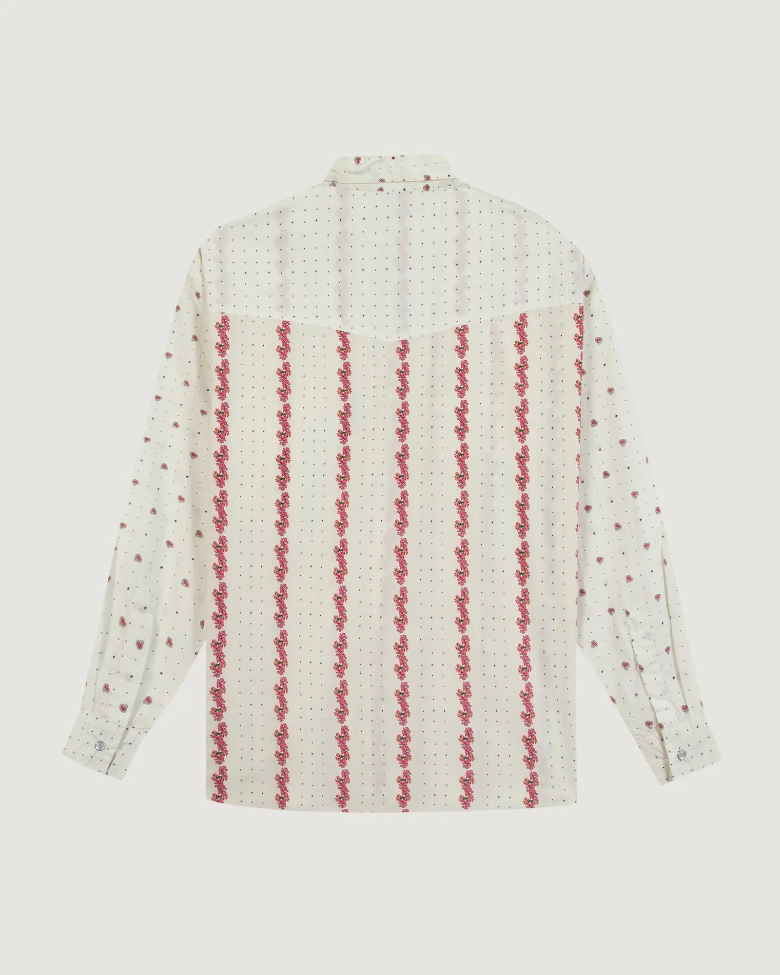 Fleurs D'été monselet "poplin" shirt sold by Maison Labiche product image thumbnail 3