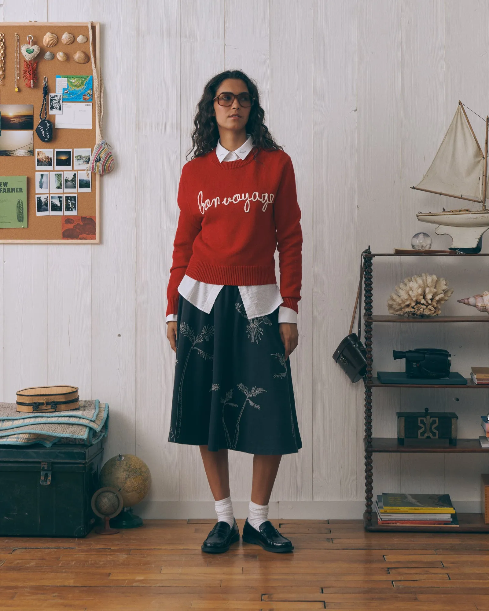 "Bon Voyage" formigé sweater sold by Maison Labiche product image thumbnail 2
