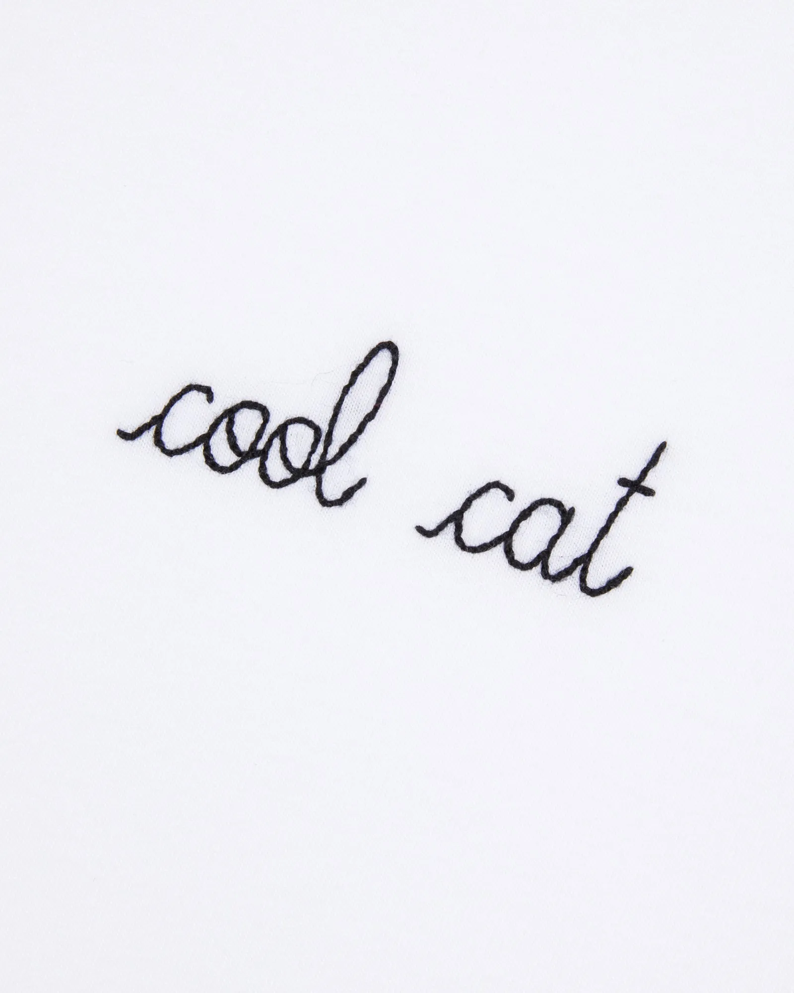 "Cool Cat" poitou t-shirt sold by Maison Labiche product image thumbnail 2