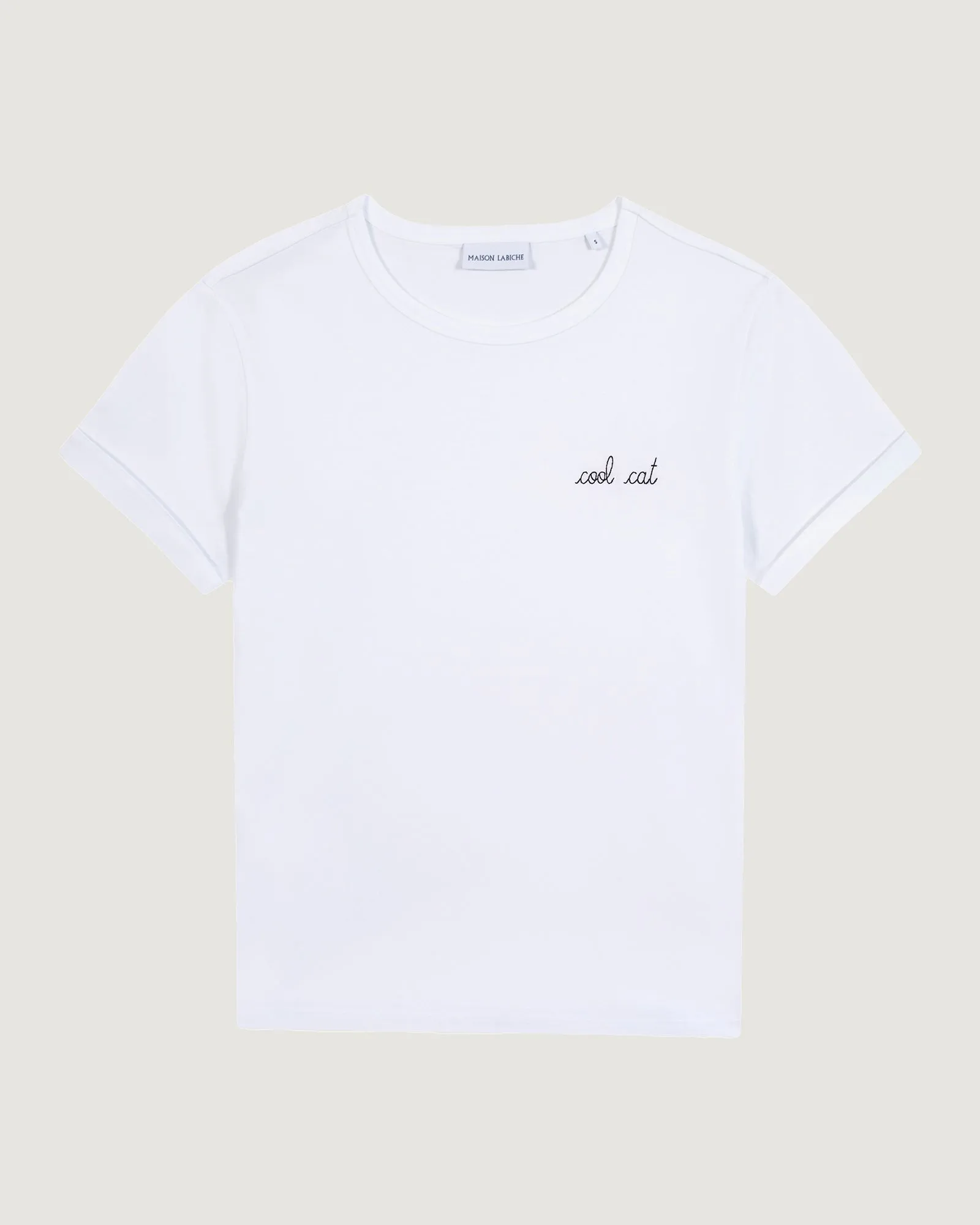 "Cool Cat" poitou t-shirt sold by Maison Labiche