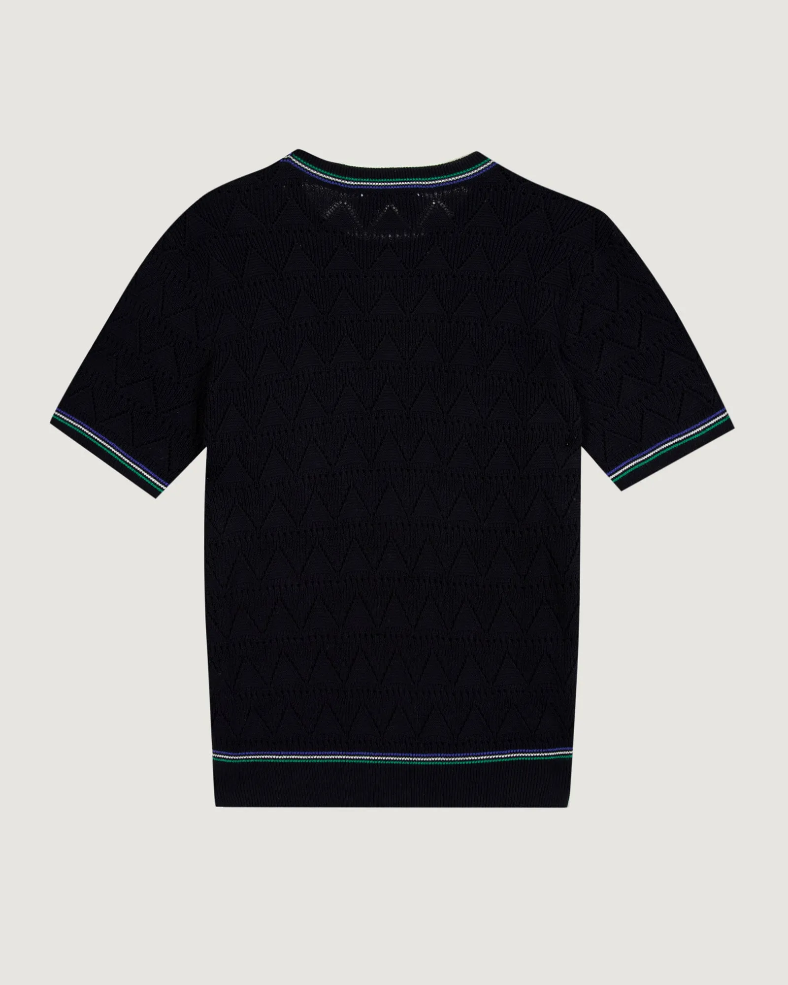 "Patch Coeur" gravilliers knitted t-shirt sold by Maison Labiche product image thumbnail 2