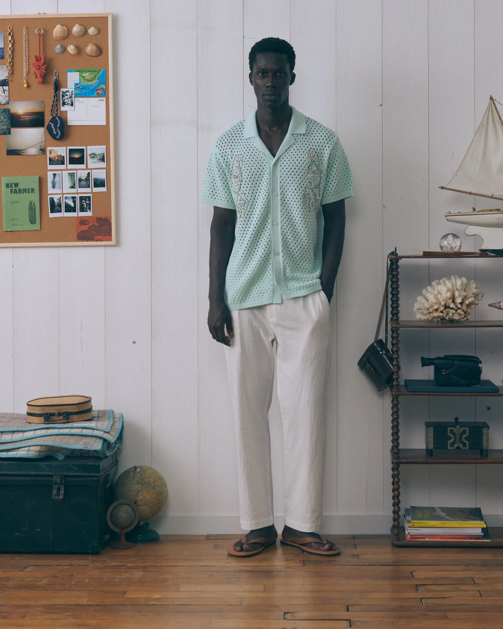 "Parrots" beuret shirt sold by Maison Labiche product image thumbnail 2