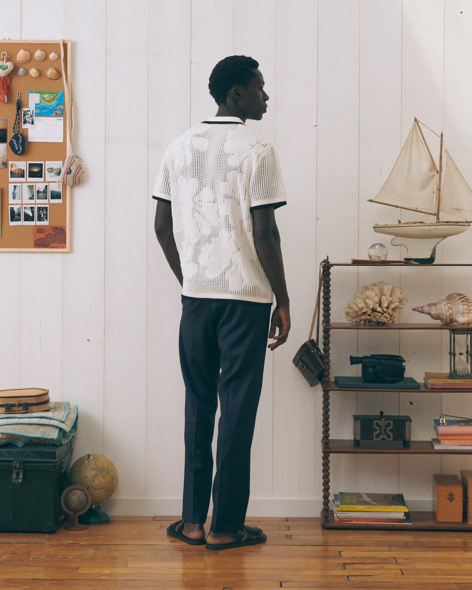 "Flowers" beuret shirt sold by Maison Labiche product image thumbnail 4