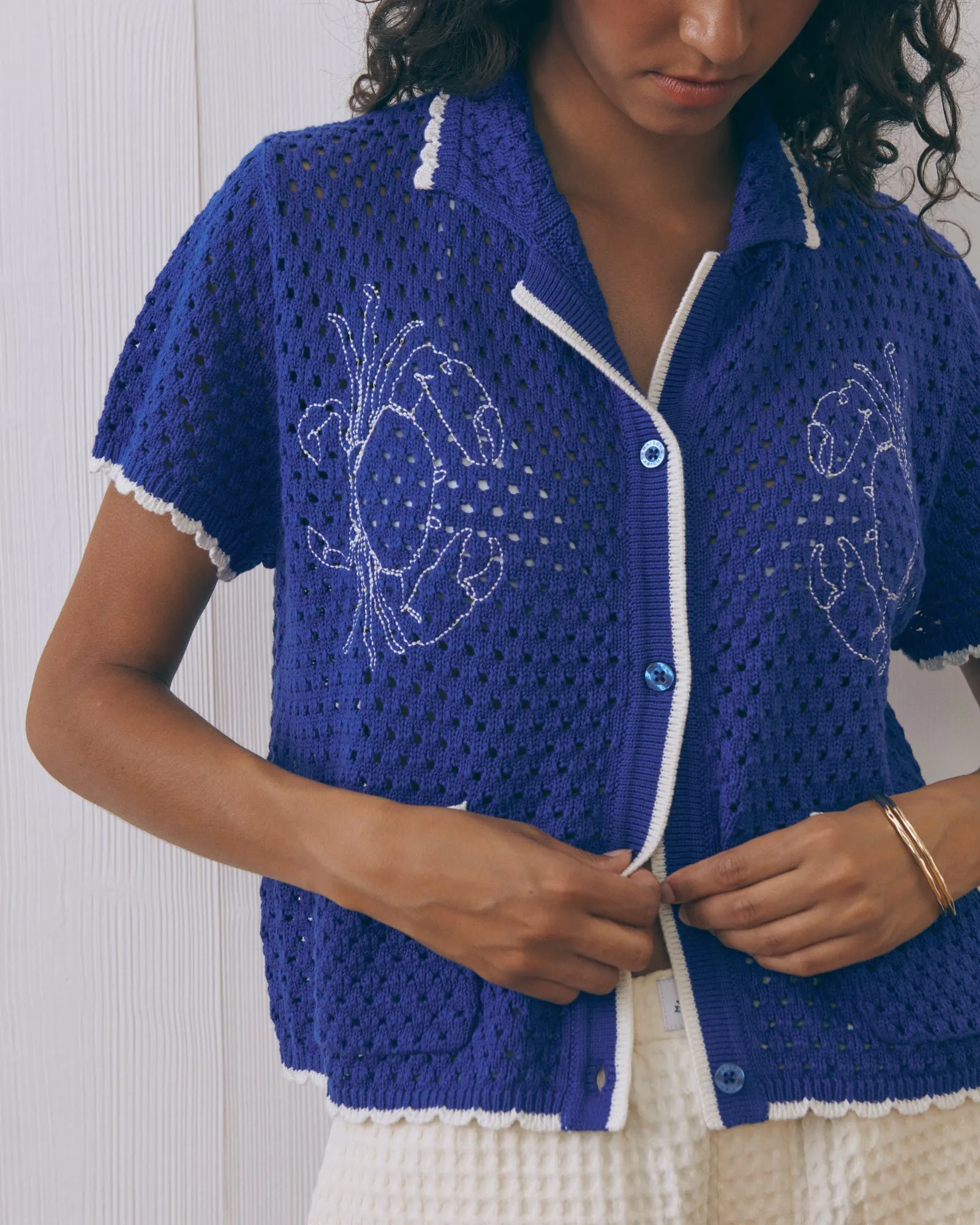 "Homard" souchier crochet shirt sold by Maison Labiche product image thumbnail 3