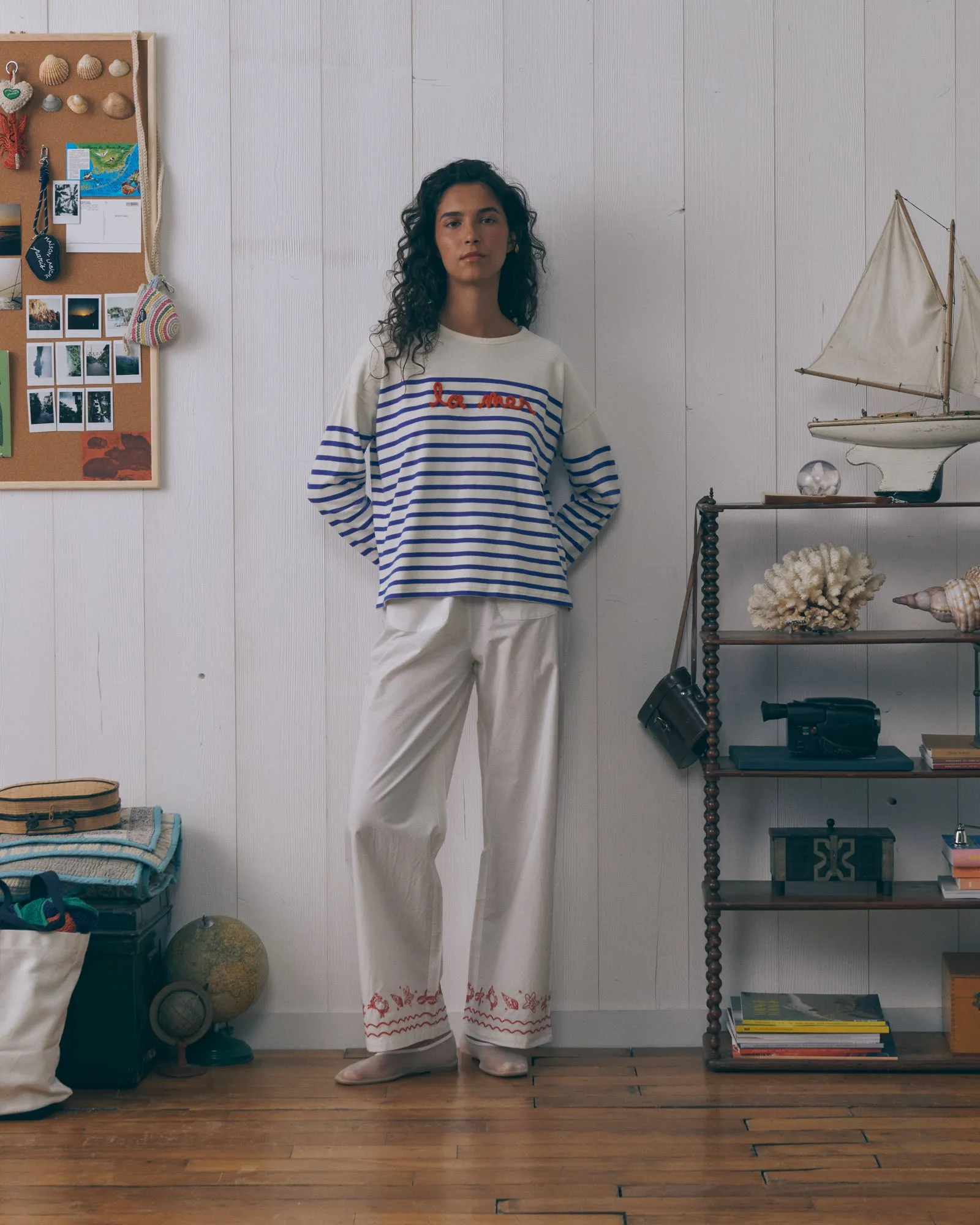 "La Mer" montpar sailor shirt sold by Maison Labiche product image thumbnail 2