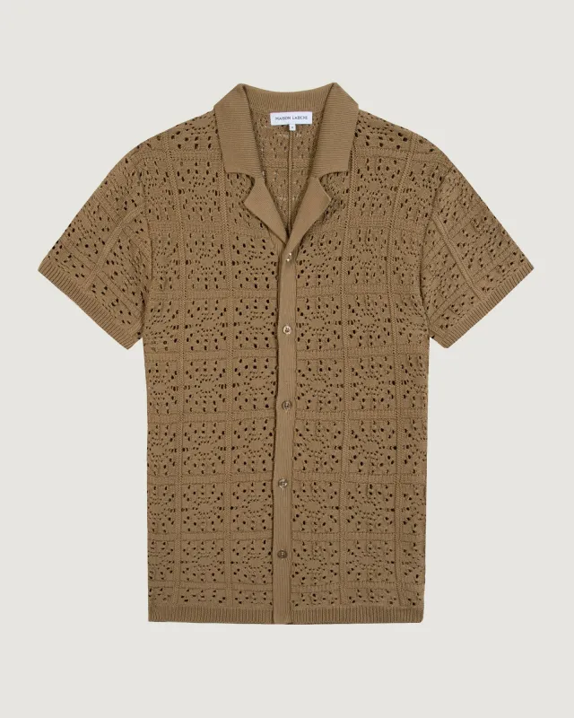 "Mosaic" beuret shirt made by Maison Labiche