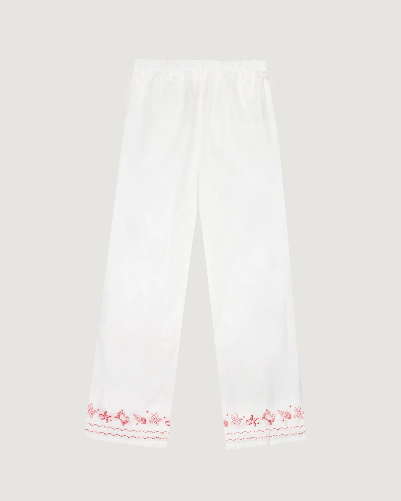 "Linen And Cotton" shells oudin pants sold by Maison Labiche
