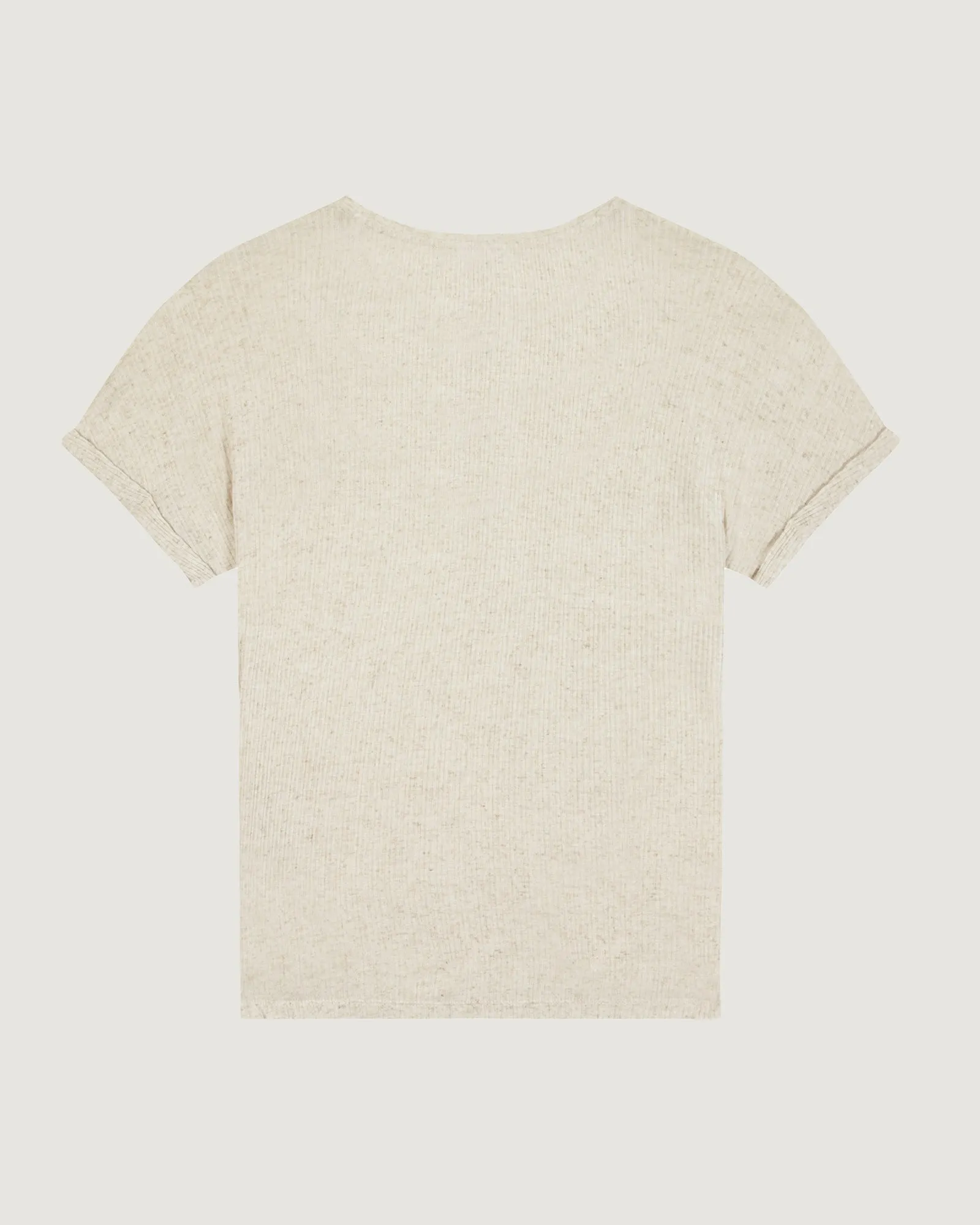 "Patch Coeur" château cotton linen t-shirt sold by Maison Labiche product image thumbnail 2