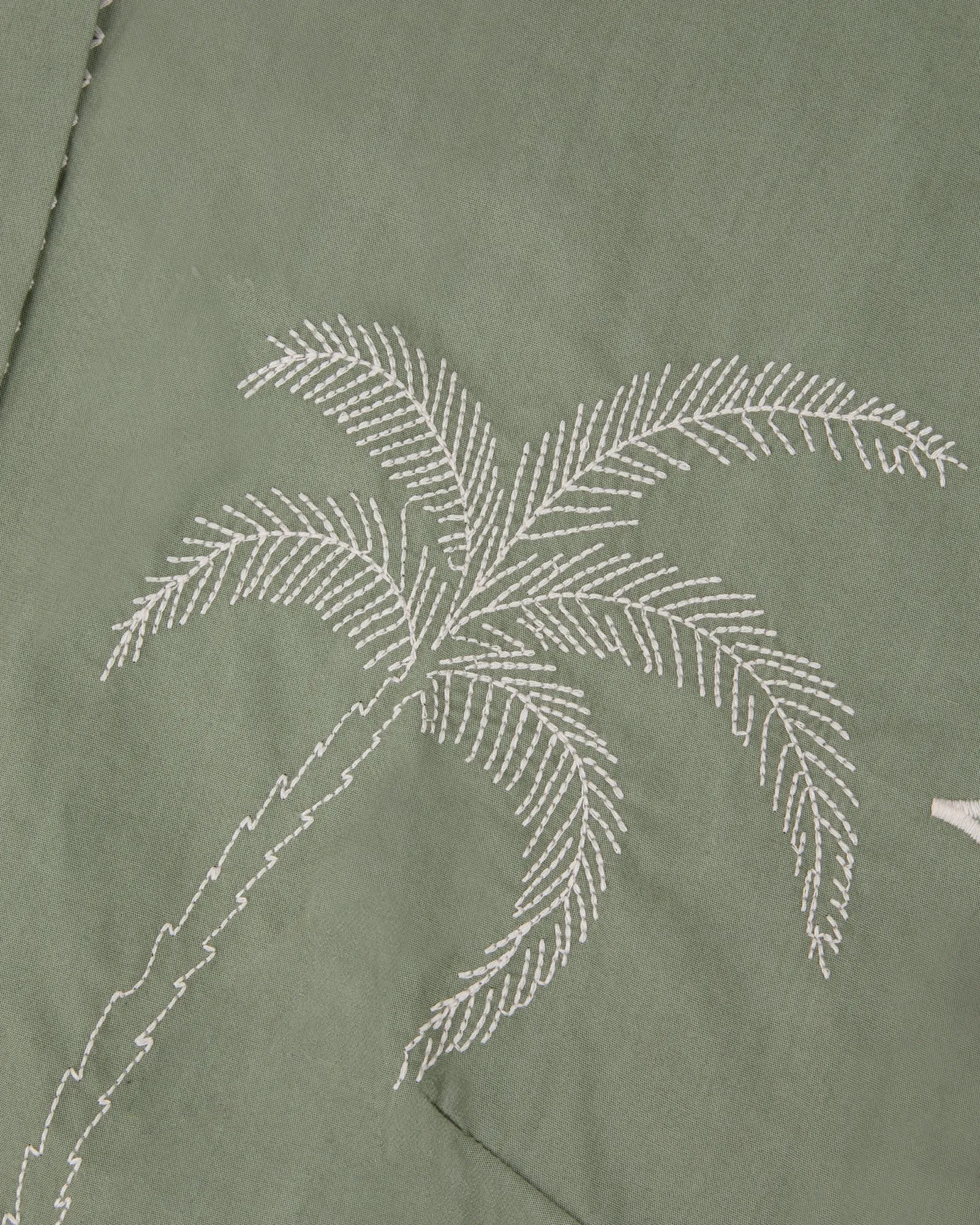 "Palm Trees" bessin sleeveless shirt sold by Maison Labiche product image thumbnail 5