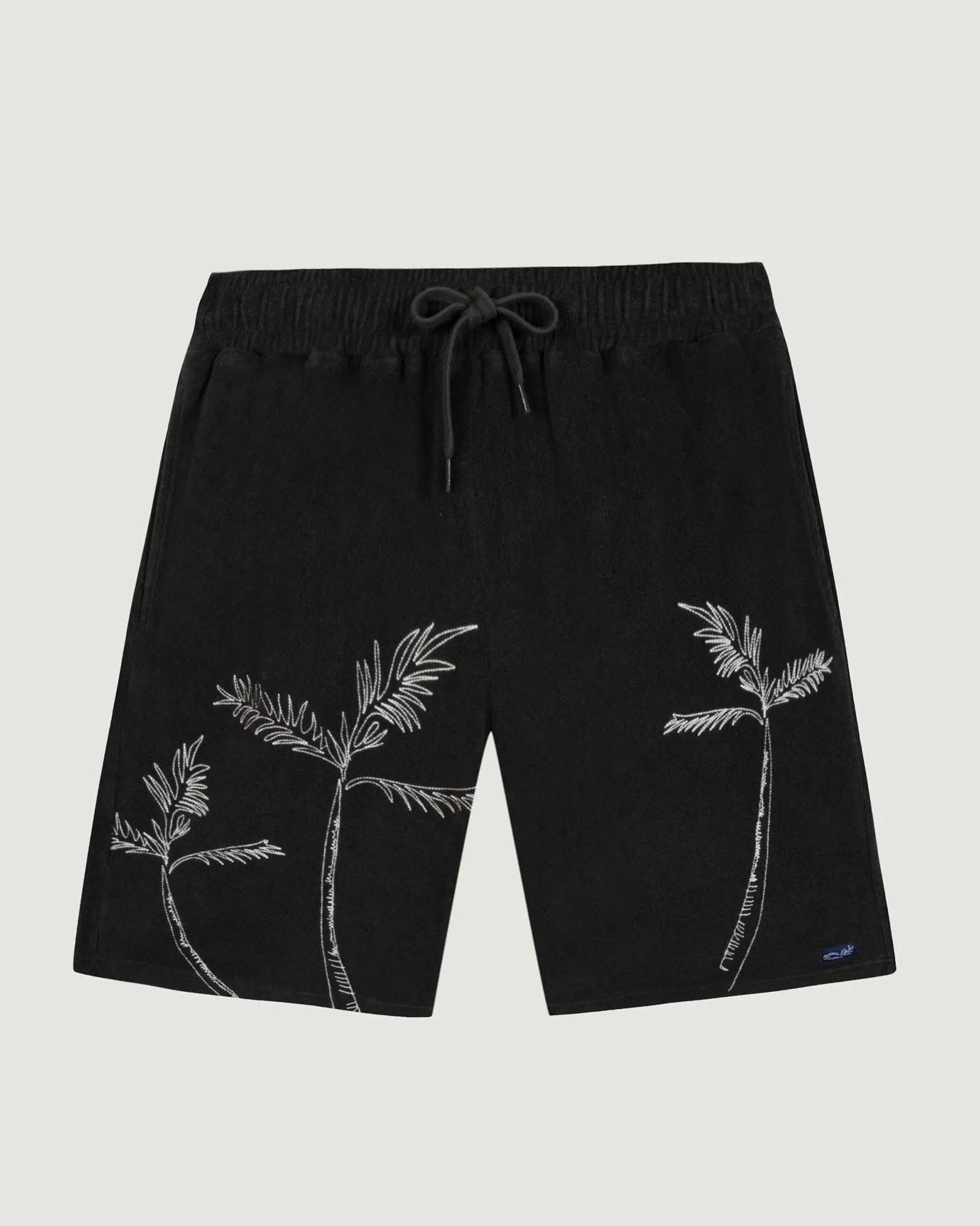 Palm Tree duperré "terrycloth" shorts sold by Maison Labiche