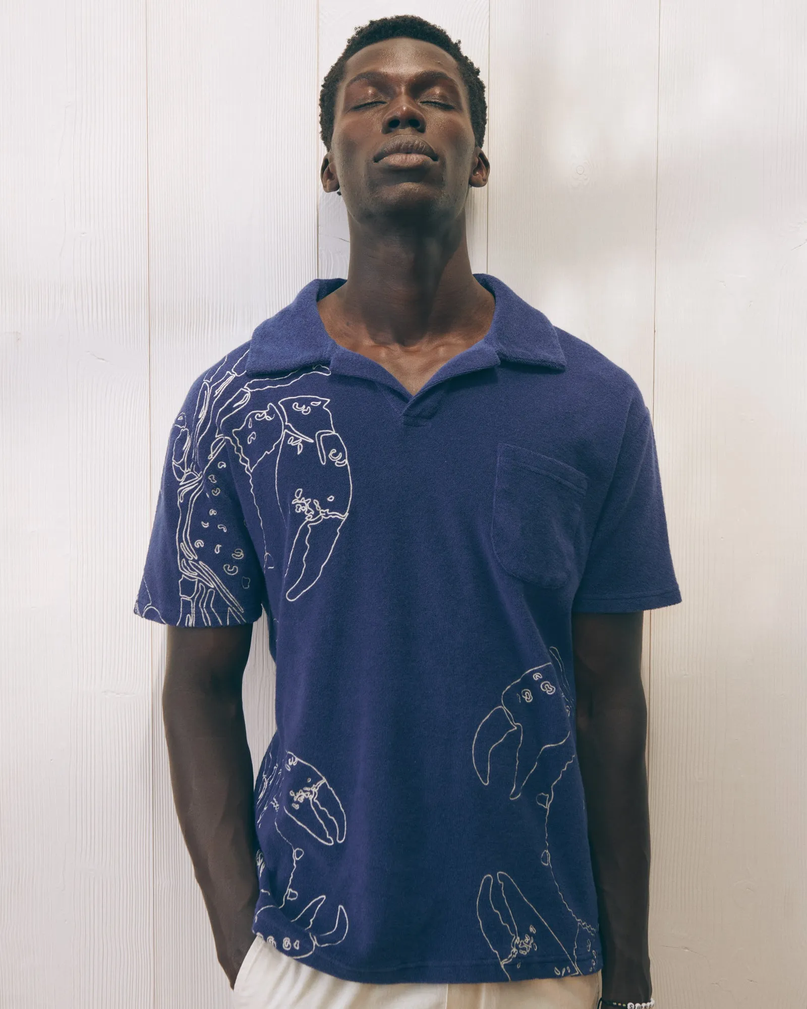 Lobster "Terrycloth" monclar polo sold by Maison Labiche product image thumbnail 3