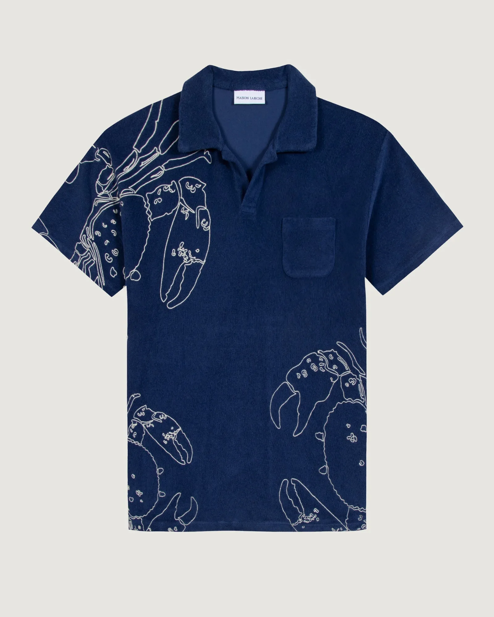 Lobster "Terrycloth" monclar polo sold by Maison Labiche