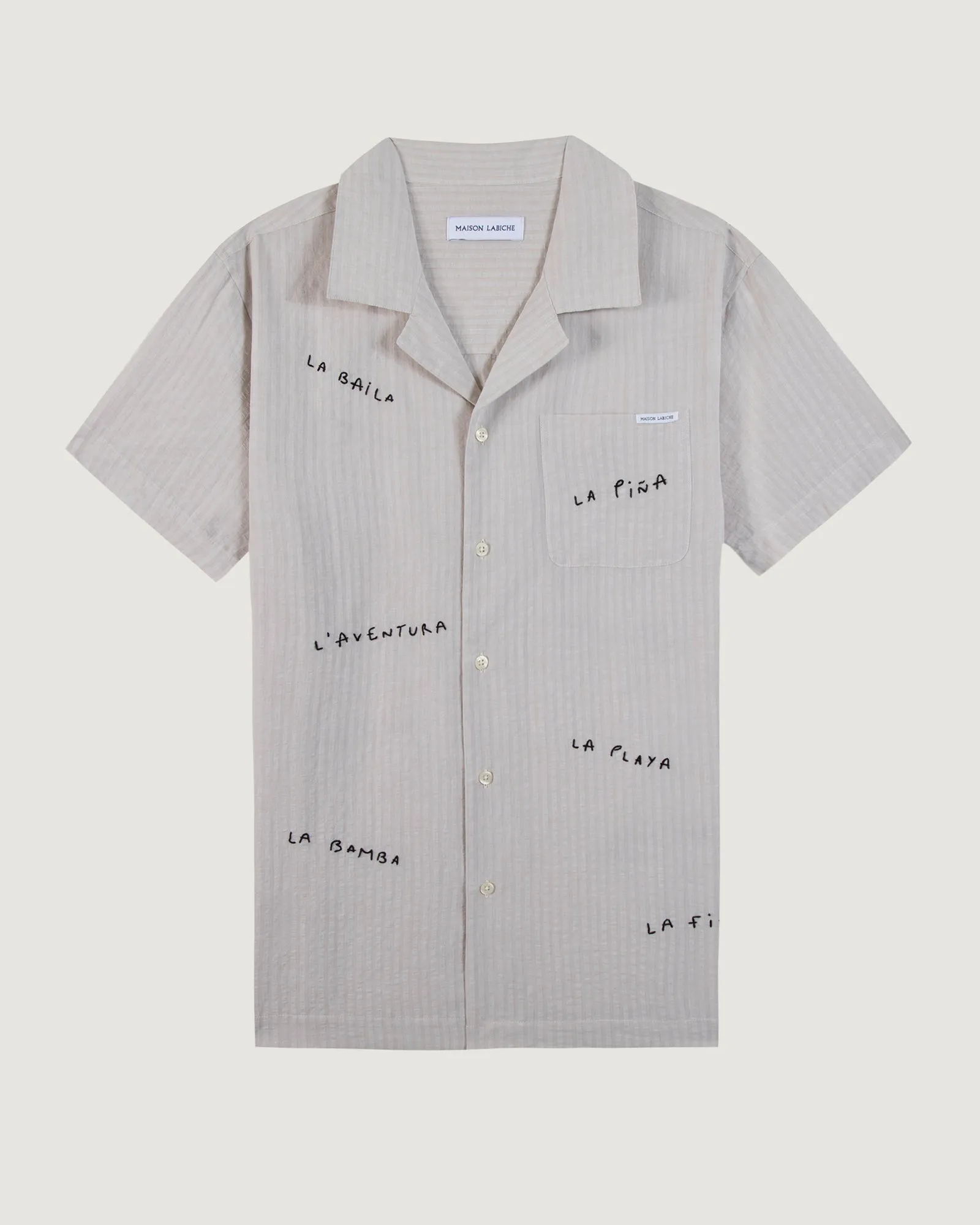 Playa Germain "linen and cotton" shirt sold by Maison Labiche