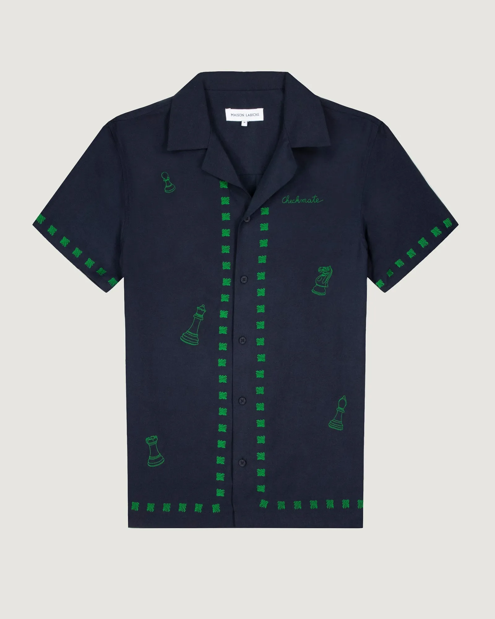 Man Vs Machine morney "lyocell" shirt sold by Maison Labiche