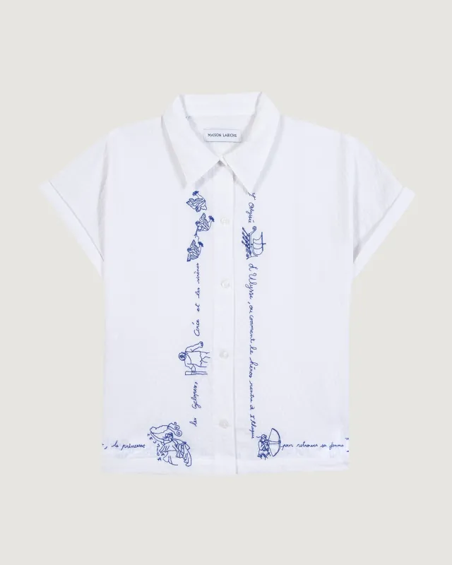 "Ulysse" surville shirt made by Maison Labiche