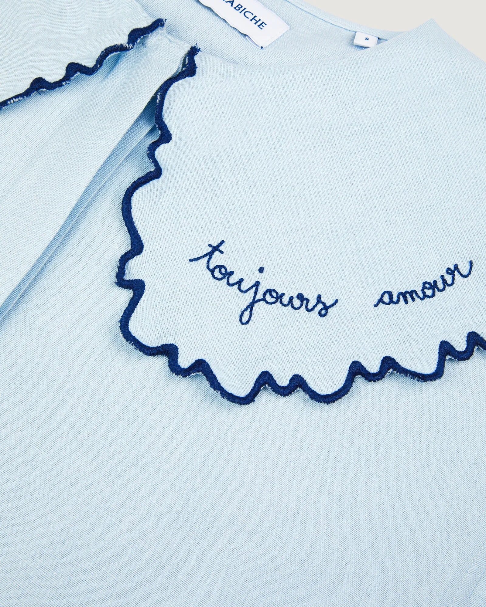 Amour Toujours sourdière "chambray" shirt sold by Maison Labiche product image thumbnail 2