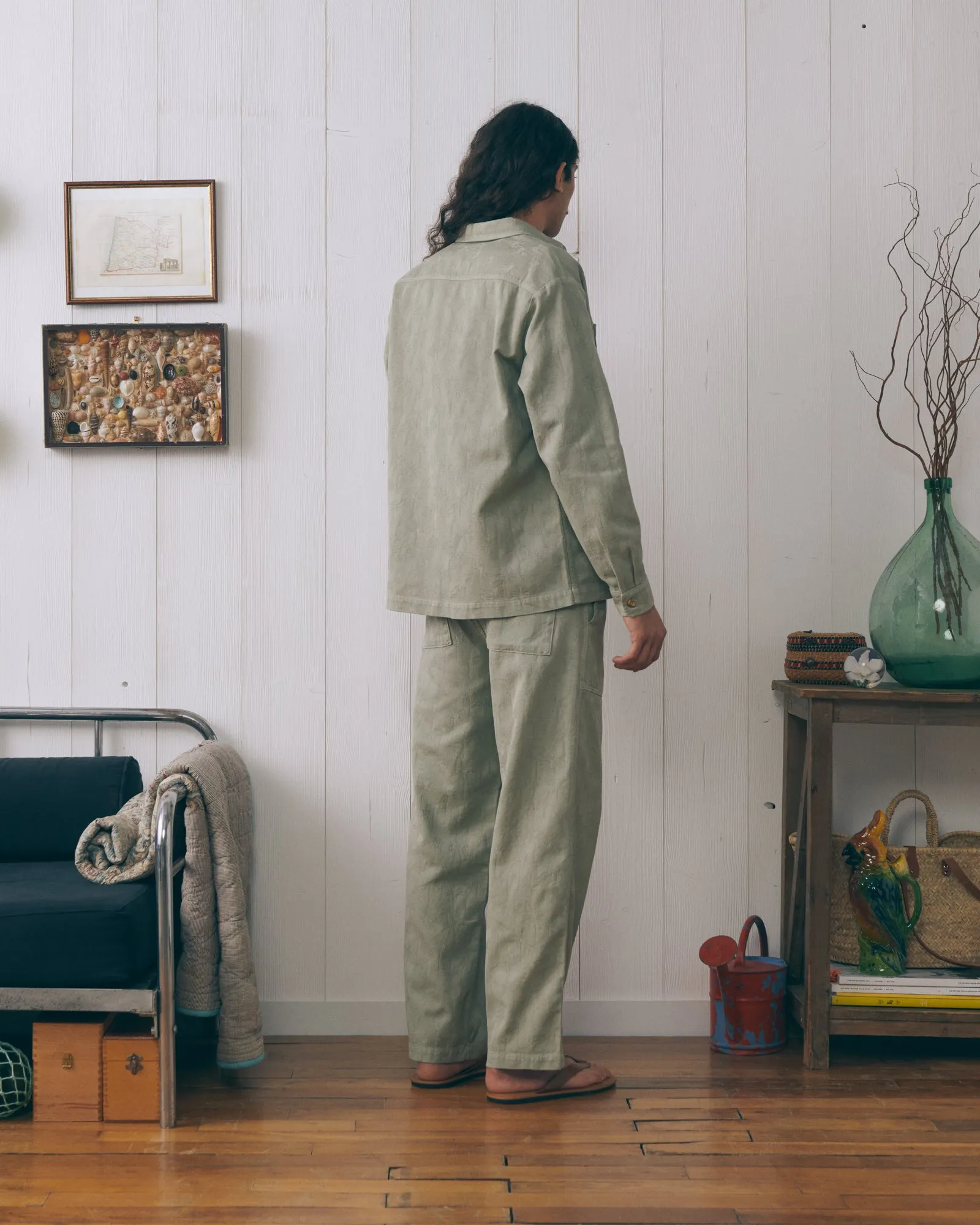 Palm Tree "Jacquard" monge shirt sold by Maison Labiche product image thumbnail 4