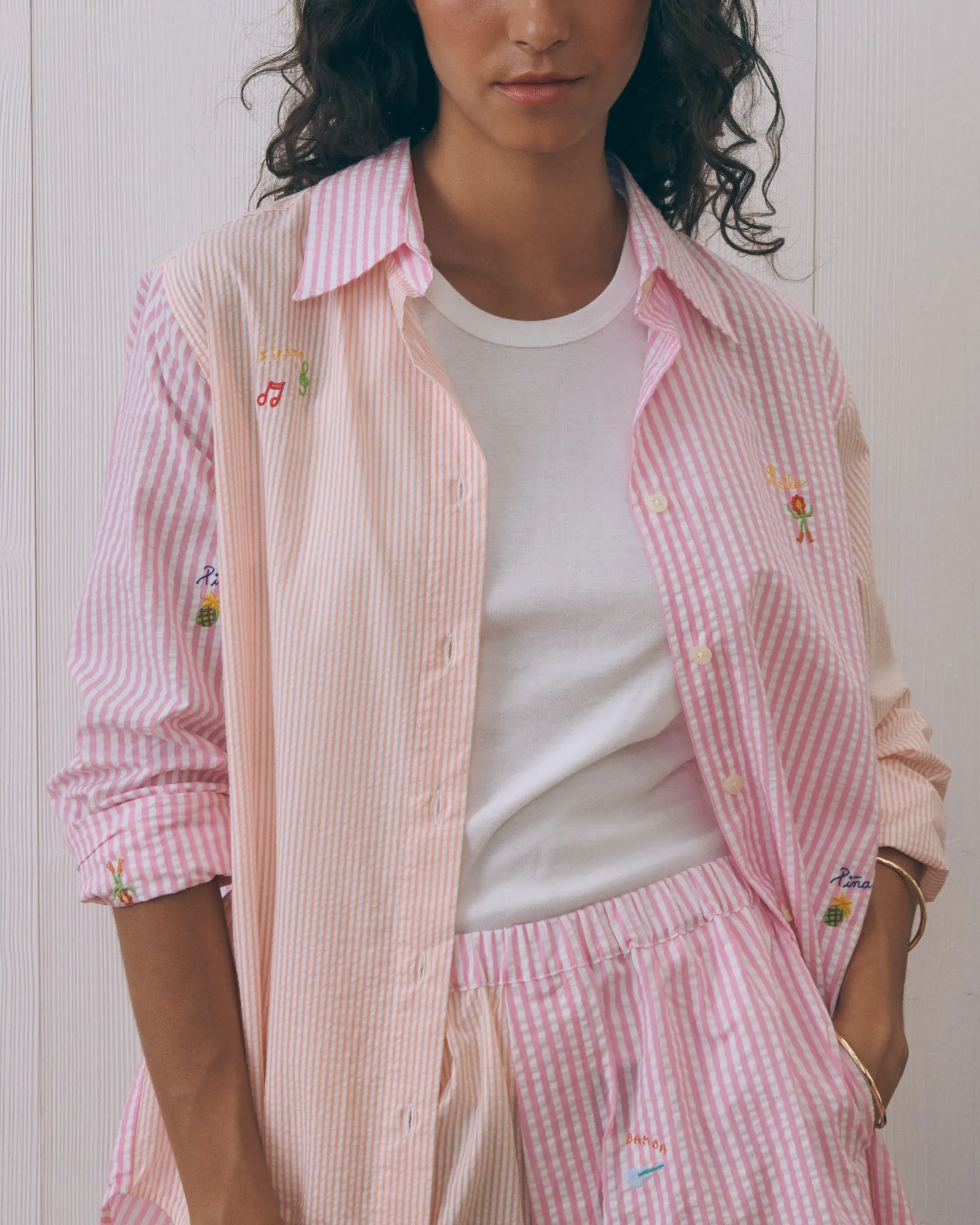 Bamba "Seersucker" dewet shirt sold by Maison Labiche product image thumbnail 3