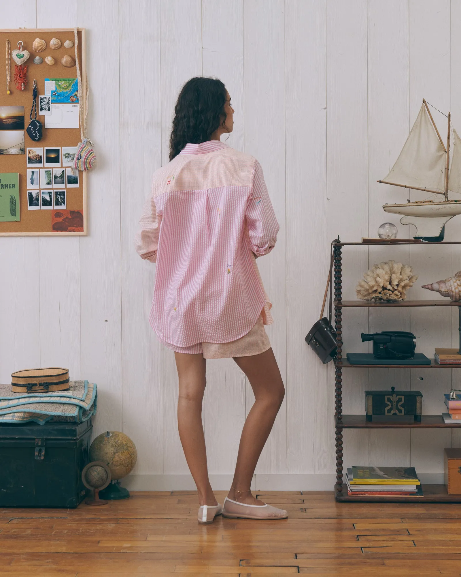 Bamba "Seersucker" dewet shirt sold by Maison Labiche product image thumbnail 4