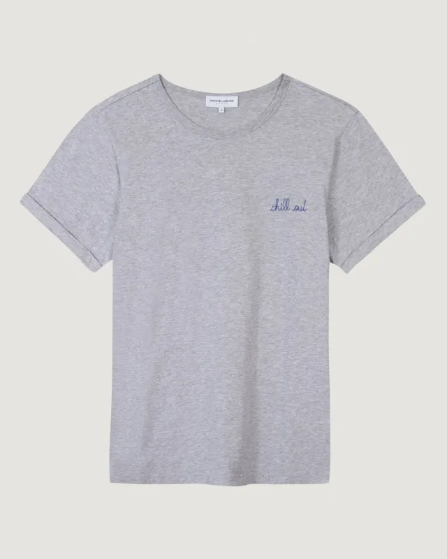 "Chill Out" poitou t-shirt made by Maison Labiche