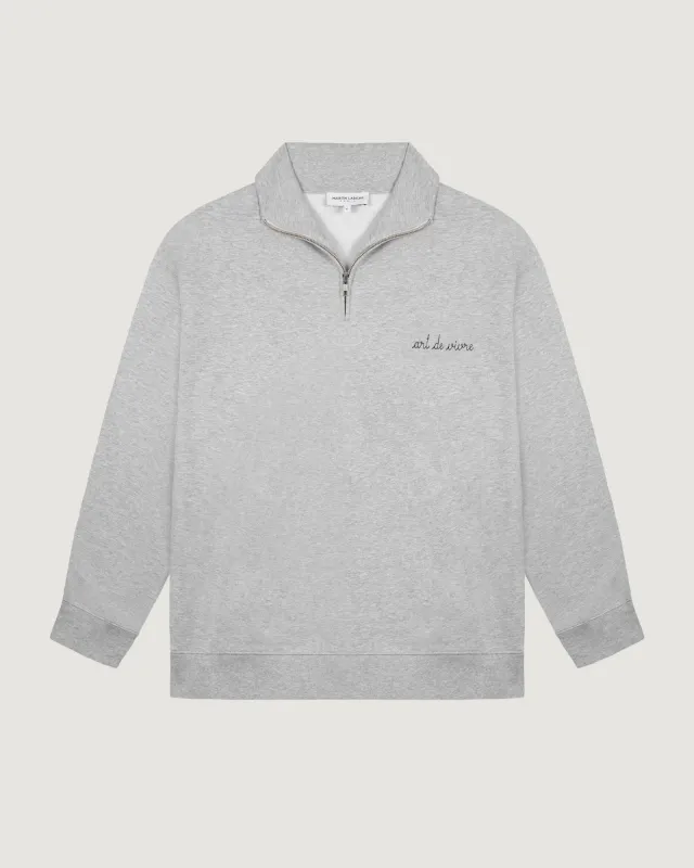 "Art De Vivre" placide sweatshirt made by Maison Labiche