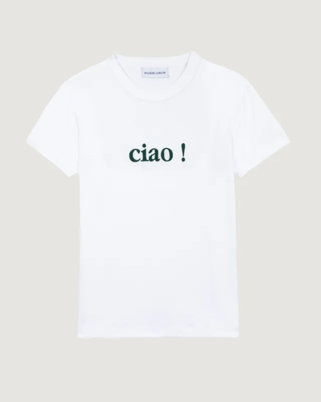 "Ciao" montherlant t-shirt made by Maison Labiche