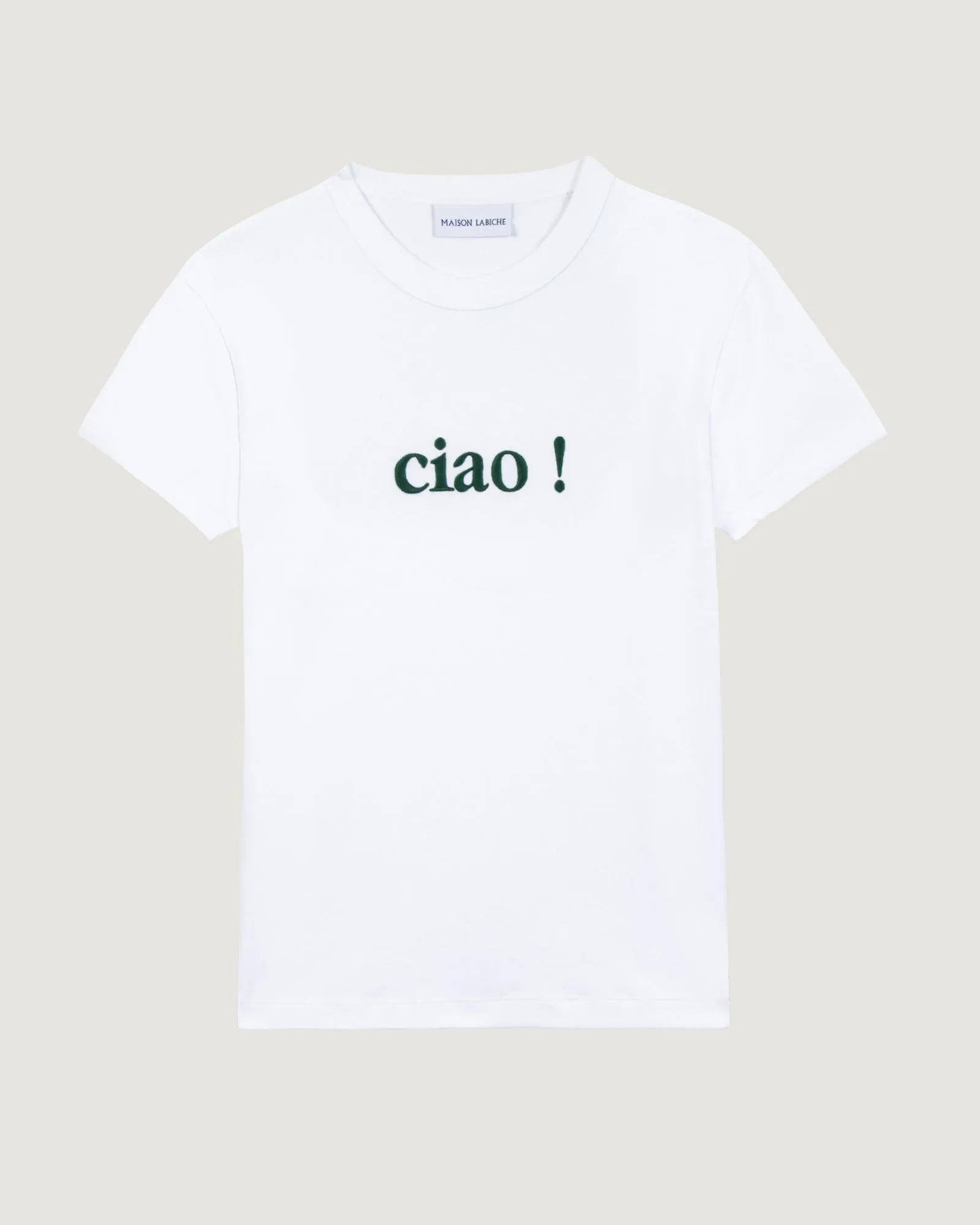 "Ciao" montherlant t-shirt sold by Maison Labiche