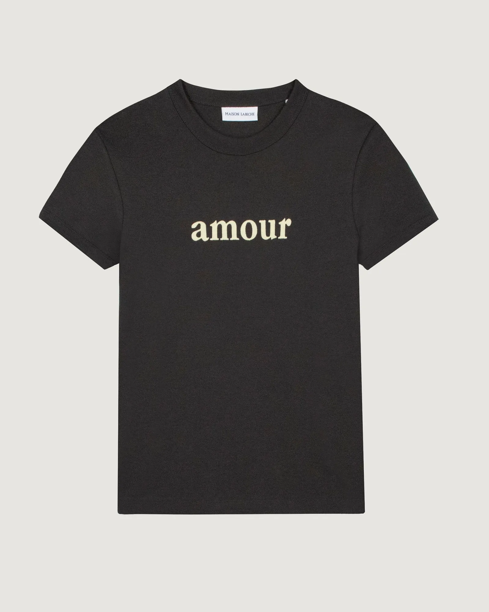 "Amour" montherlant t-shirt sold by Maison Labiche