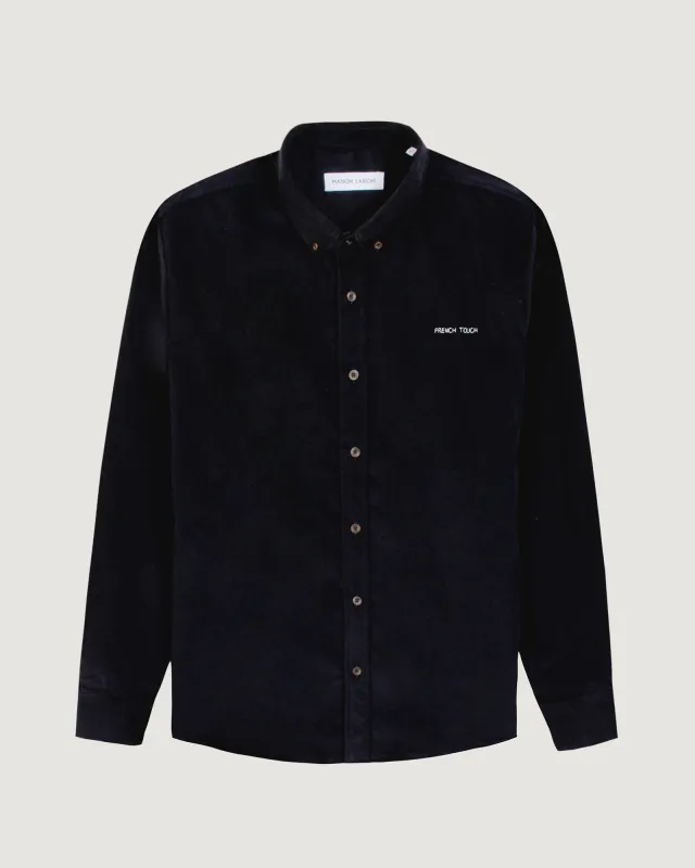 "Velvet" Malesherbes french touch shirt made by Maison Labiche