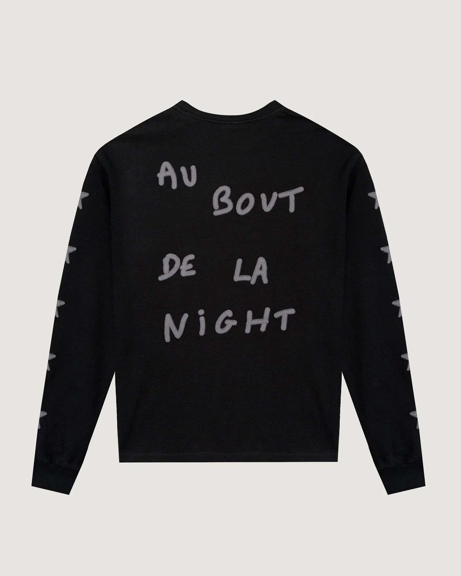 "At The End Of The Night" manhes sweatshirt sold by Maison Labiche product image thumbnail 2