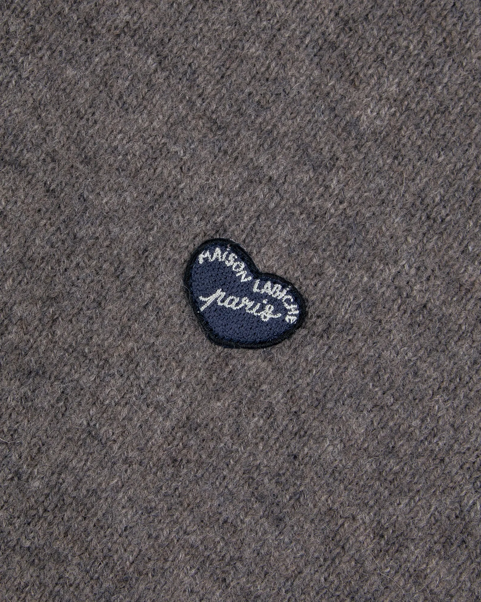 "Lambs Wool" delépine heart patch sweater sold by Maison Labiche product image thumbnail 2