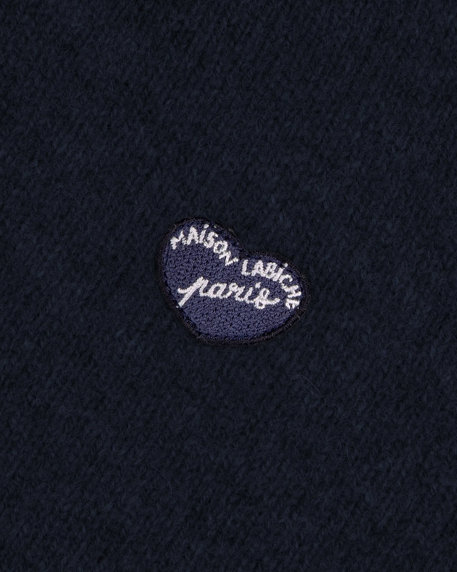 "Lambs Wool" guillaumin heart patch sweater sold by Maison Labiche product image thumbnail 5