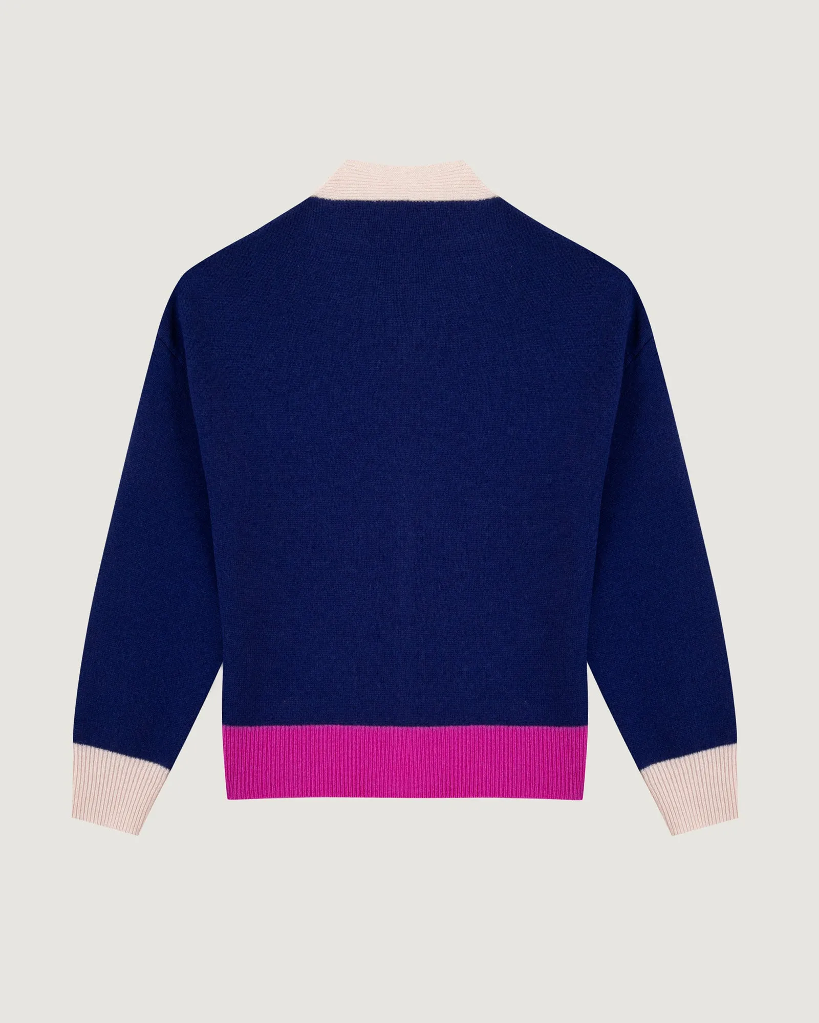 "Wool And Cashmere" glizières heart patch cardigan sold by Maison Labiche product image thumbnail 3