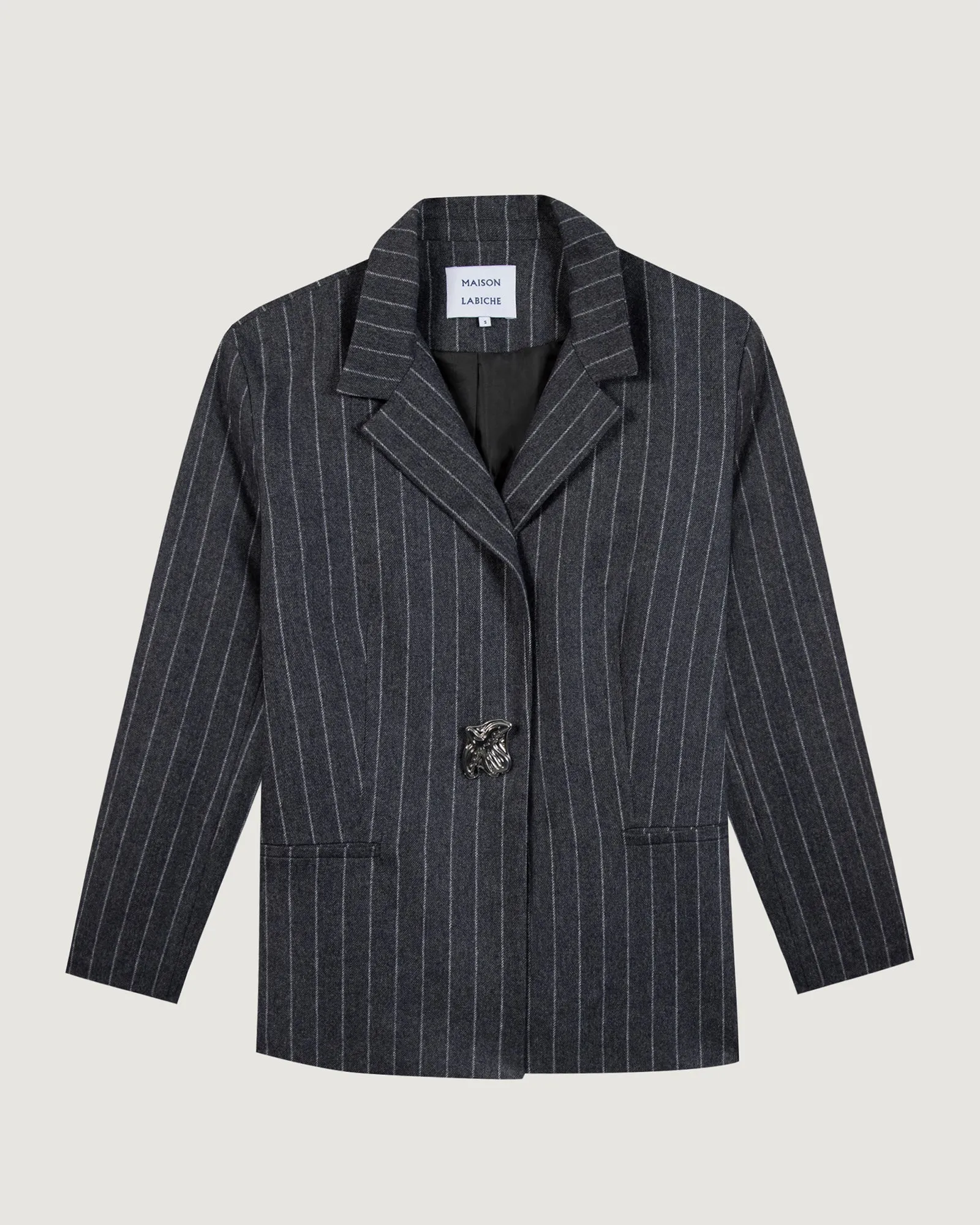 "Wool" hymans birds jacket sold by Maison Labiche