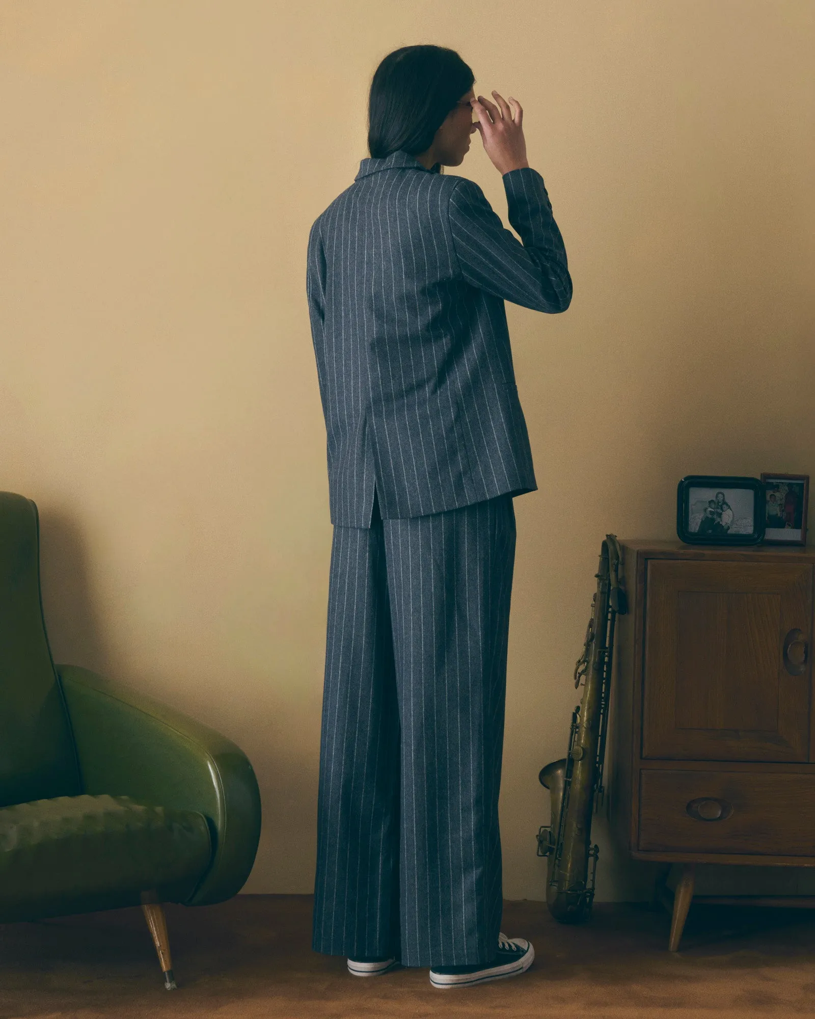 "Wool" hymans birds jacket sold by Maison Labiche product image thumbnail 3