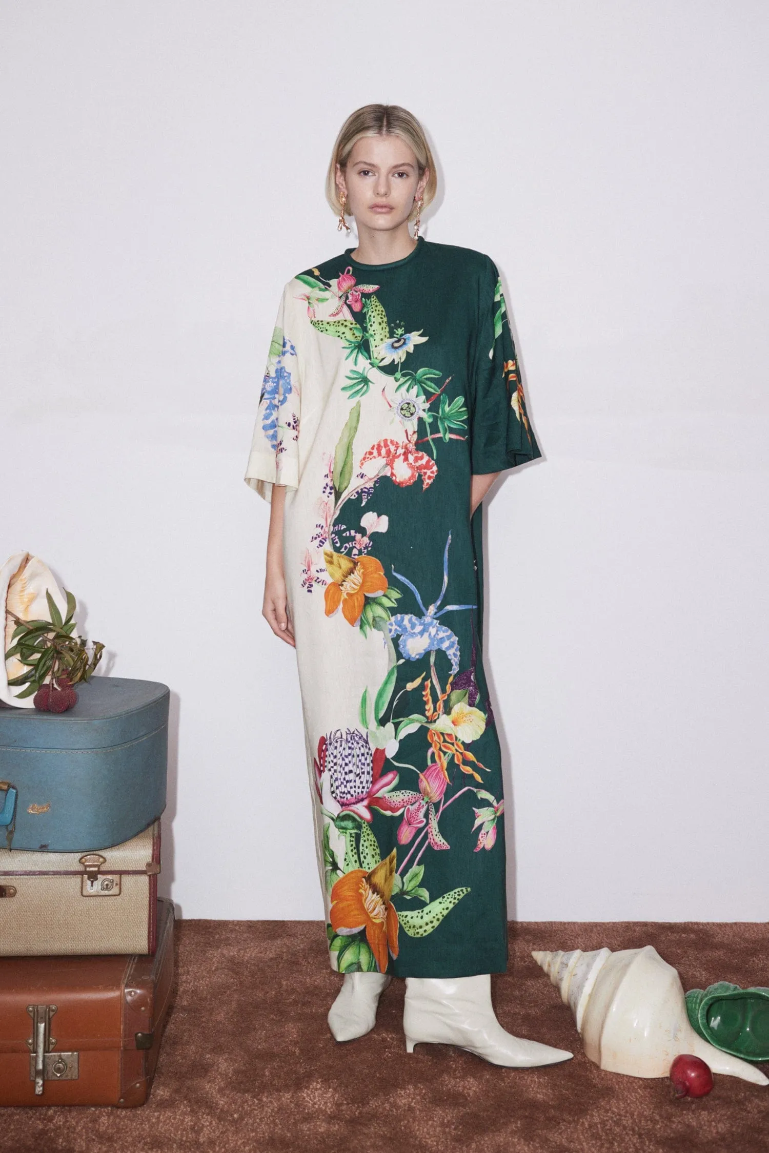 AGGIE MIDI DRESS sold by Alemais