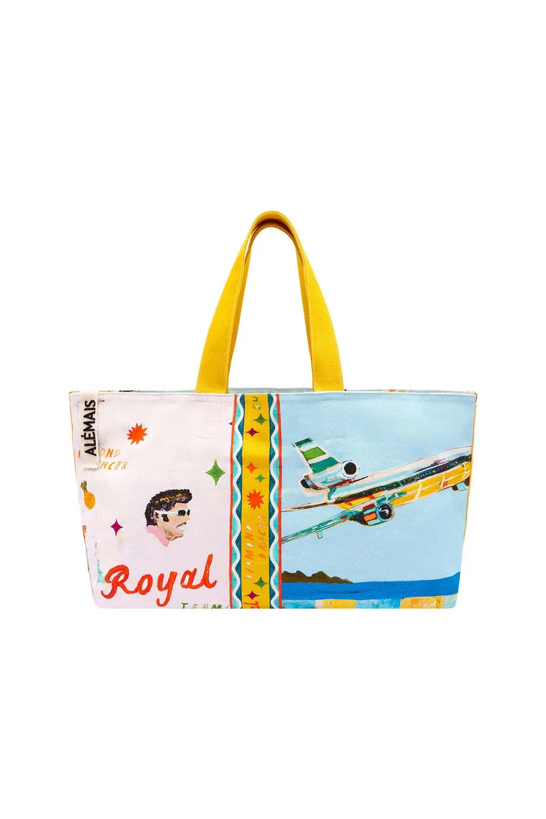 ALL ABOARD OVERSIZE TOTE sold by Alemais product image thumbnail 2