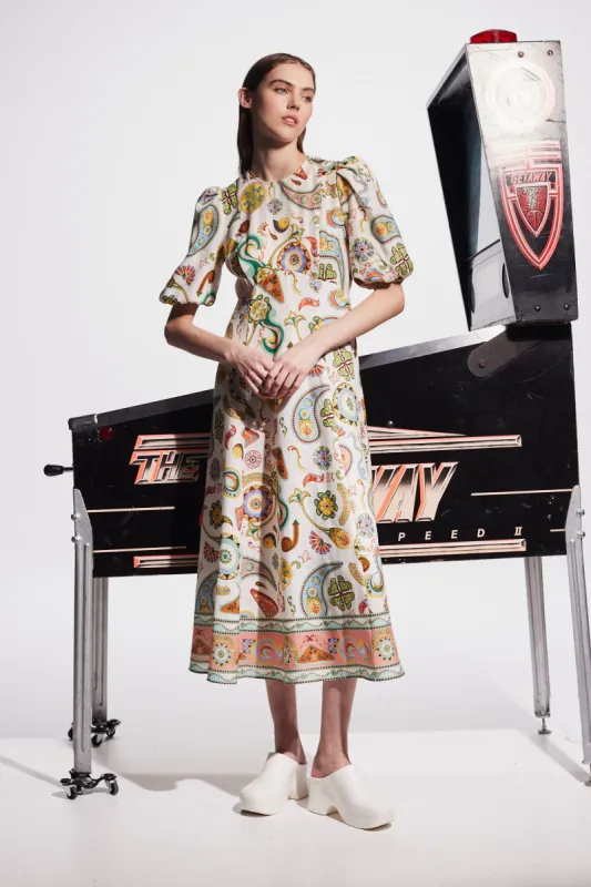 ARCADE MIDI DRESS made by Alemais