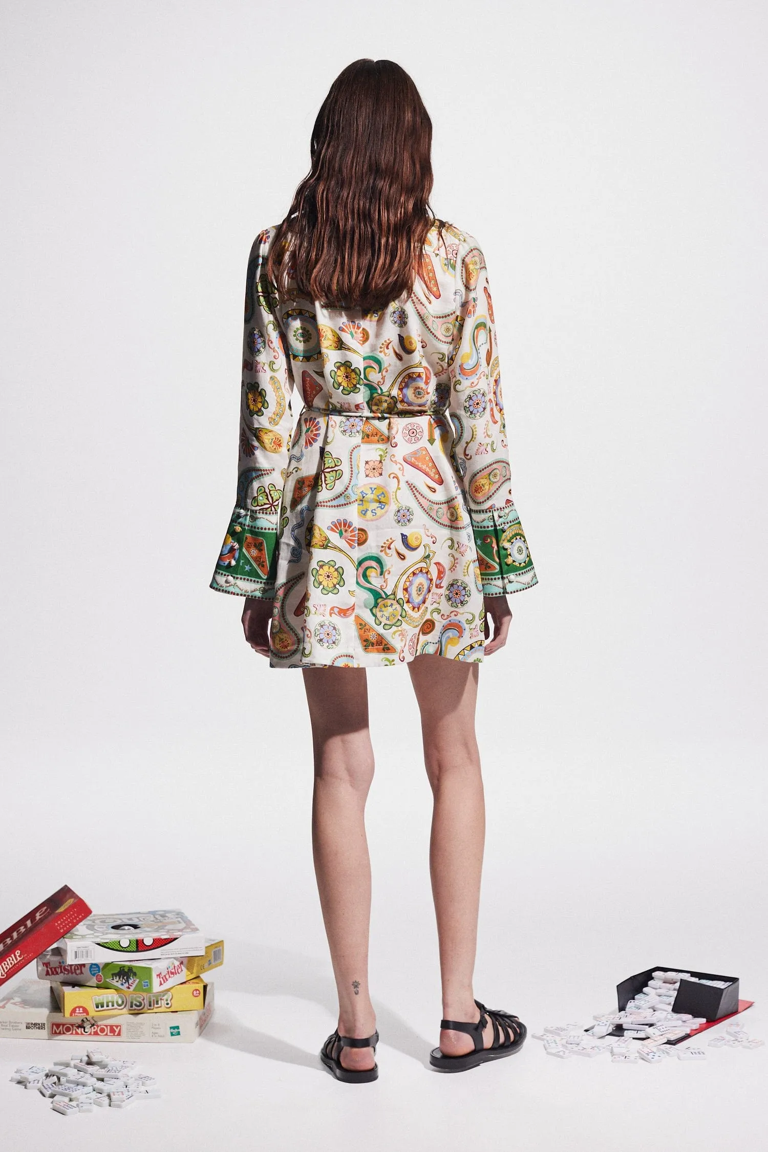 ARCADE MINI DRESS sold by Alemais product image thumbnail 5