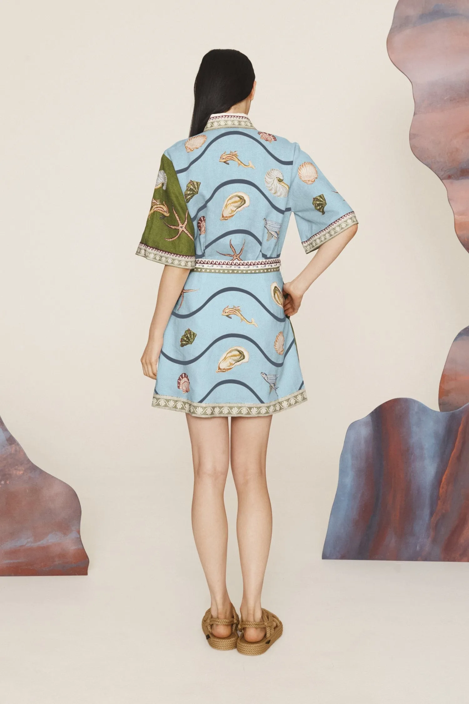 BATH HOUSE MINI DRESS sold by Alemais product image thumbnail 5