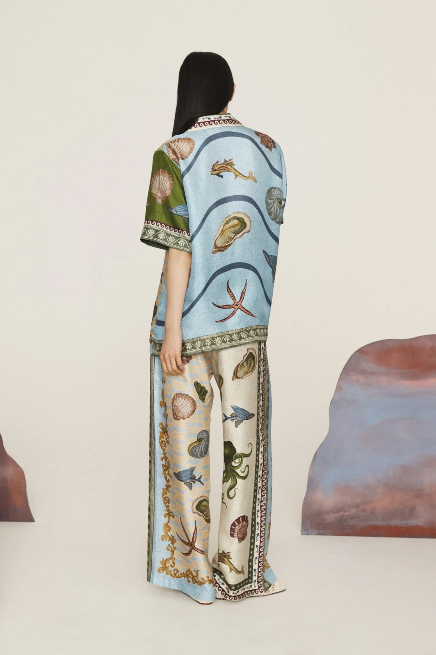 BATH HOUSE SILK SHIRT sold by Alemais product image thumbnail 5