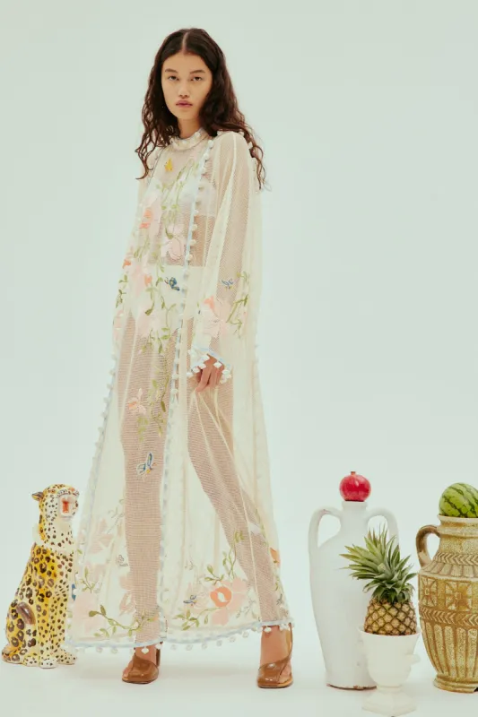 BIJOU EMBROIDERED GOWN sold by Alemais