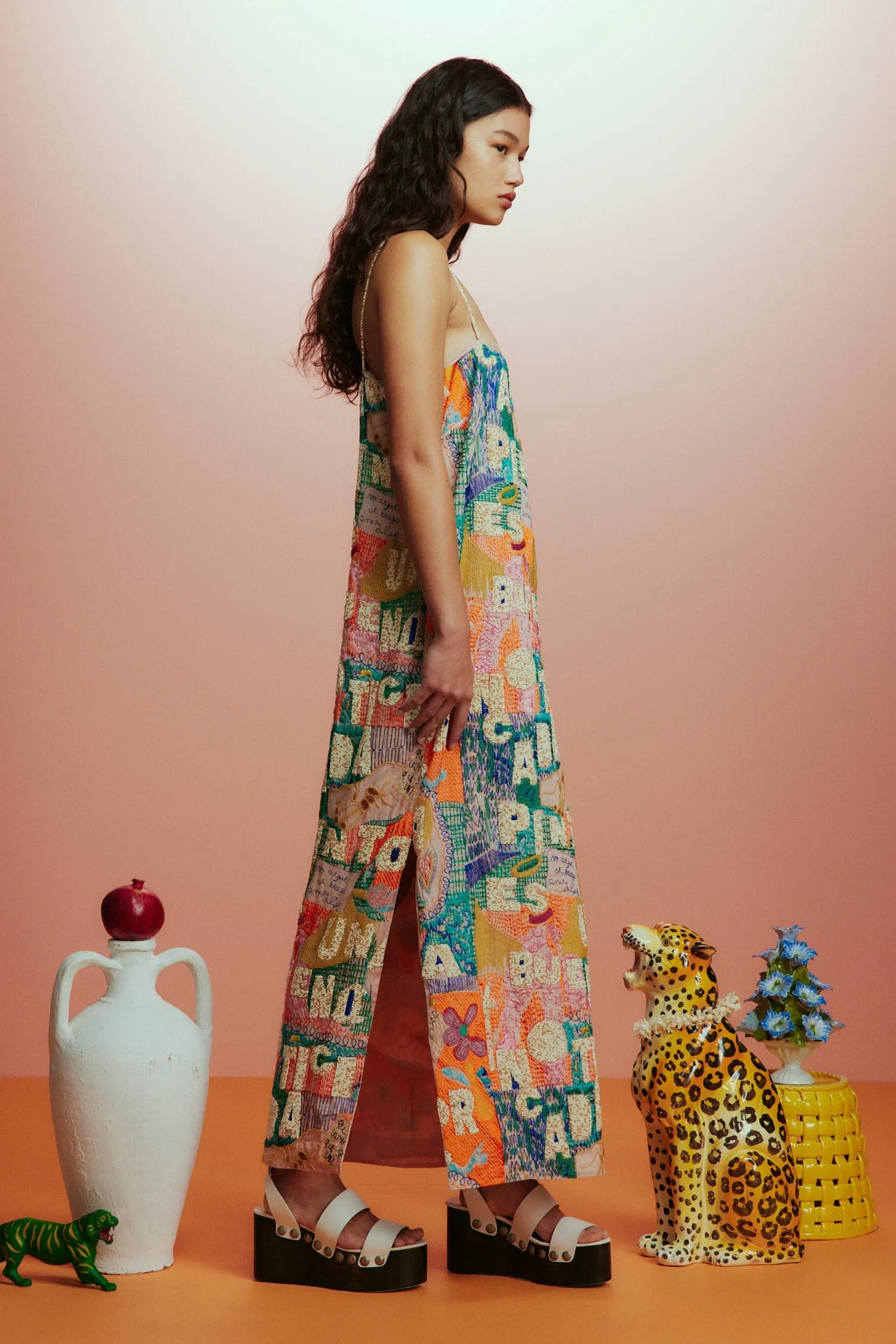 CEREMONY BEADED GOWN sold by Alemais product image thumbnail 5