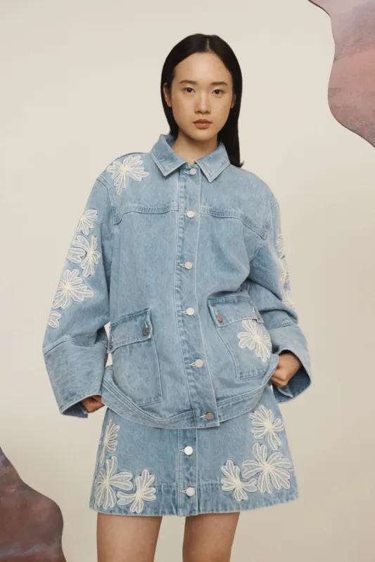 CHARLENE DENIM JACKET sold by Alemais
