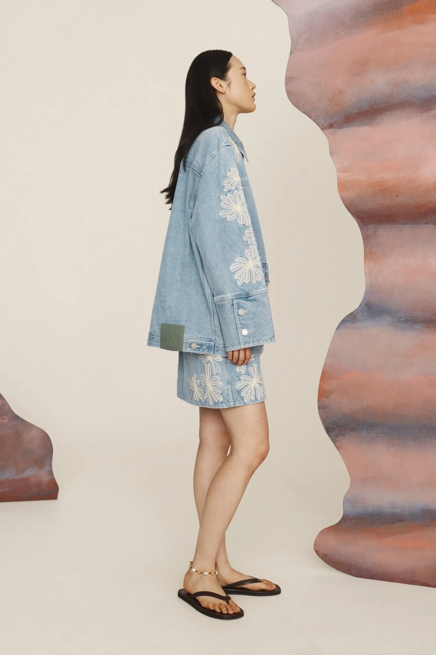 CHARLENE DENIM JACKET sold by Alemais product image thumbnail 4