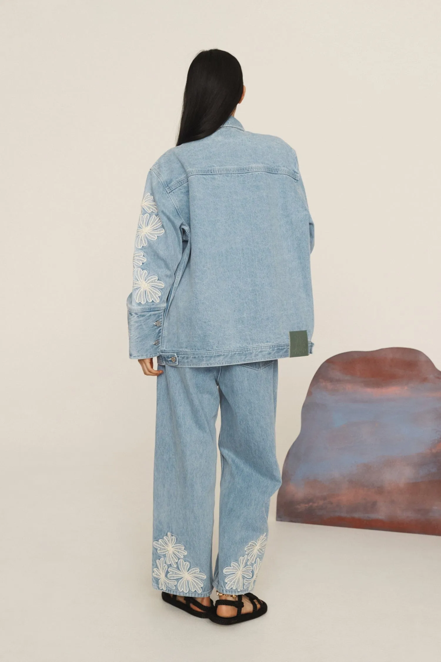 CHARLENE DENIM JEAN sold by Alemais product image thumbnail 4