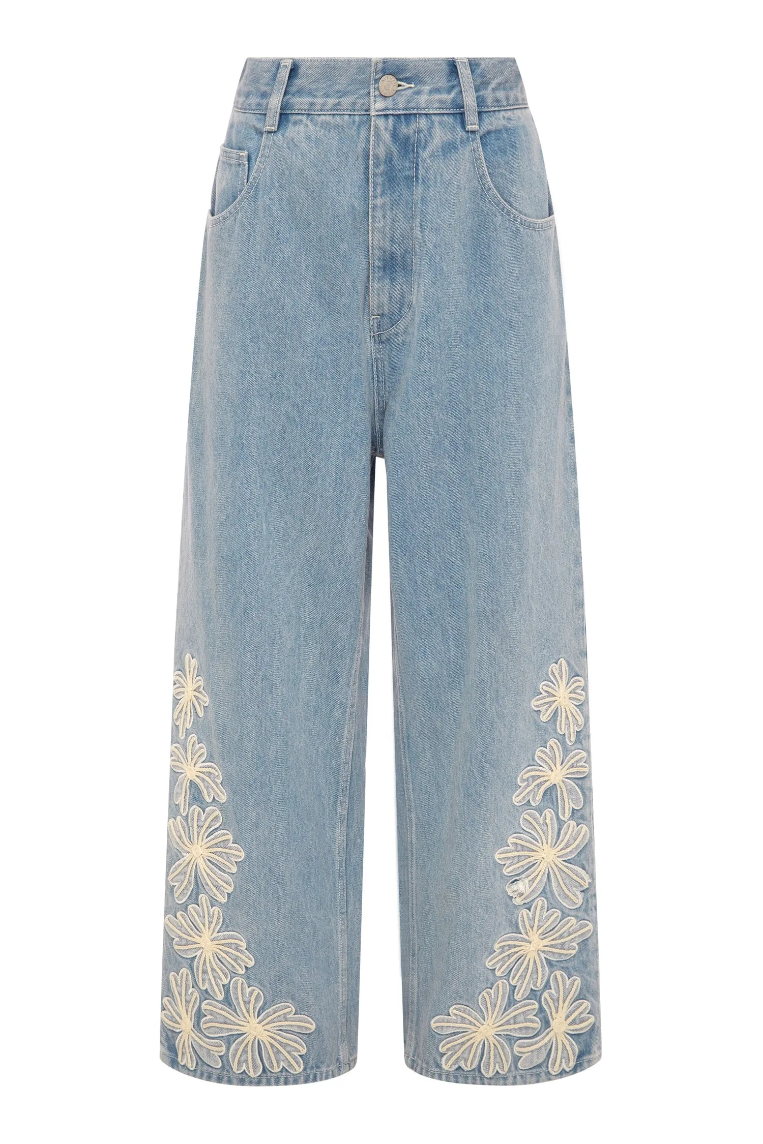 CHARLENE DENIM JEAN sold by Alemais product image thumbnail 2