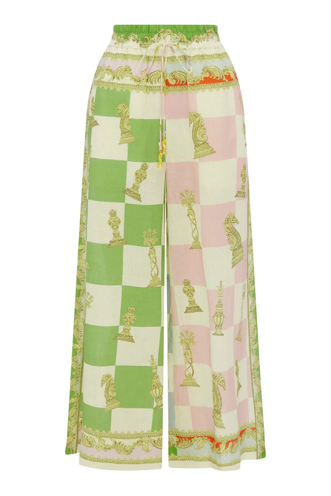 CHECKMATE LINEN PANT sold by Alemais product image thumbnail 2